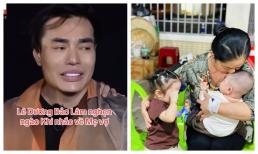 Lê Dương Bảo Lâm nhiều lần bật khóc trên sóng khi nói về mẹ vợ, tiết lộ lí do chưa về lo tang sự