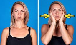 8 bài tập giúp thon gọn khuôn mặt, nâng tầm nhan sắc theo lời khuyên của bác sĩ