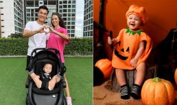 Vợ Tây tung bộ ảnh đánh dấu 11 tháng tuổi của con trai, thủ môn Bùi Tiến Dũng nhắn nhủ ngọt ngào 