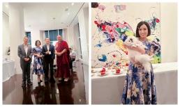 Chồng tỷ phú của em gái Cẩm Ly hiếm hoi lộ diện, thái độ thay lời xác minh tình trạng hôn nhân