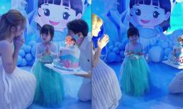 Ông Cao Thắng cùng Đông Nhi tổ chức sinh nhật cho ái nữ, Winnie hoá thân thành 'nữ hoàng băng giá' 