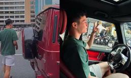 Tiền vệ Nguyễn Hoàng Đức tậu xế hộp Mercedes G63 có giá hơn 11 tỷ đồng