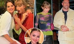 Selena Gomez lo lắng vì bạn thân Taylor Swift yêu đương quá nhanh với Travis Kelce: 'Đó không giống phong cách của cô ấy'