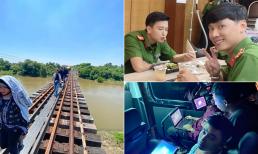 Loạt ảnh hậu trường những chặng cuối của phim 'Biệt dược đen': Ai bảo làm diễn viên là sướng?