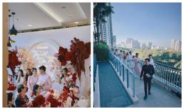 Lễ ăn hỏi của Puka và Gin Tuấn Kiệt: Cô dâu khoe nhan sắc trong veo như thiên thần, Trường Giang đảm nhận vai trò này trong buổi lễ