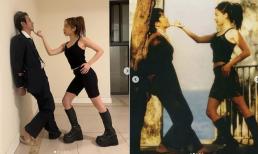 Con gái Diva Mỹ Linh tung ảnh mới bên bạn trai, cặp đôi hóa trang thành Châu Tinh Trì và Trương Bá Chi