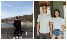 Hà Tăng hiếm hoi đăng ảnh khóa môi chồng cực ngọt, còn nhắn điều này