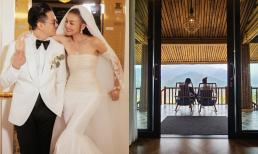 Siêu mẫu Thanh Hằng lần đầu khoe ảnh hạnh phúc bên chồng hậu đám cưới, còn 'flex' một câu thể hiện rõ độ giàu có 