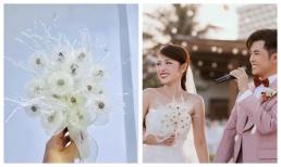 Puka đánh liều chọn loại hoa này cho hôn lễ, không thể tung hoa như nhiều cô dâu khác vì điều này