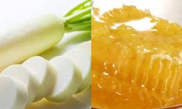 Một bí quyết trị ho cực mạnh của Nhật Bản: 'Mật ong củ cải trắng' có tác dụng ngay lập tức!