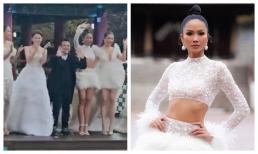 H'Hen Niê khoe cơ bụng và trình catwalk chuyên nghiệp giữa trời giá rét, cách xử lí sự cố mưa tầm tã mới đáng nể