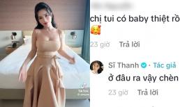 Bị đồn bầu bí vì lộ bụng, Sĩ Thanh lên tiếng đính chính ngay và luôn 