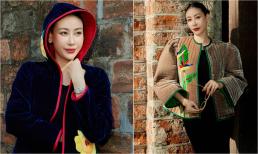 Hoa hậu Hà Kiều Anh làm 'nàng thơ' cho bộ sưu tập áo chần bông của NTK Đức Hùng