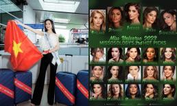 Chuyên trang nhan sắc Missosology tung BXH dự đoán vị trí của các đại diện tại Miss Universe, Bùi Quỳnh Hoa ở đâu? 