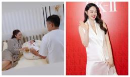 Lộ diện trọn vẹn chân dung quý tử của Minh Hằng, 'flex' nhẹ điều giản dị đáng quý này của chồng