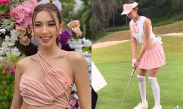 Phía Hoa hậu Thùy Tiên lên tiếng sau khi nàng Hậu bị nghi cặp đại gia vì check-in ở sân golf