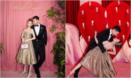 Dập tắt tin đồn ly hôn, ái nữ trùm sòng bạc Hà Siêu Liên tình tứ bên chồng, Đậu Kiêu nhìn vợ đầy âu yếm