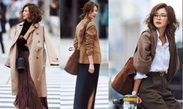 Nếu bạn trên 40 tuổi: hãy bỏ 'áo khoác + quần legging'! Dạy bạn cách mặc: đẹp và tự nhiên!
