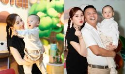 Bảo Thy tổ chức sinh nhật cho quý tử, ông xã đại gia hiếm hoi xuất hiện