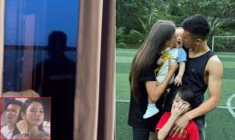 Bạn gái Quang Hải quay lén cảnh nam cầu thủ tập luyện tại nhà, Bùi Tiến Dũng nhập hội 'nghiện con'