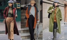 Áo khoác ngắn không còn phổ biến nữa! Ra đường tràn ngập 'áo khoác + quần dài đến mắt cá chân', quá cao cấp 