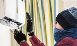 Bật điều hòa vào mùa đông nên để mức nhiệt bao nhiêu và hướng gió như thế nào là đúng nhất? Làm đúng còn tiết kiệm hơn lò sưởi!