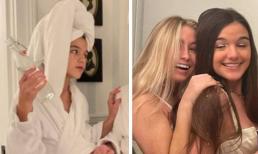 Loạt hình selfie nổi loạn của tiểu thư nhà Tom Cruise được hé lộ 