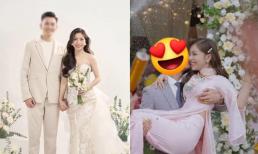 Lộ ảnh cưới của tình cũ cầu thủ Quang Hải - Nhật Lê, chú rể hiện tại không phải là thiếu gia từng đính hôn