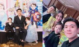 Anh chồng tổ chức sinh nhật cho cặp song sinh, 'thế lực nhí' của Hoa hậu Đỗ Mỹ Linh vắng mặt 