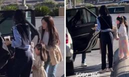 Thêm hình ảnh Kim Tae Hee xuất hiện bên hai cô con gái đáng yêu 