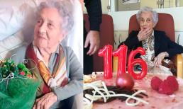Người già nhất thế giới chia sẻ bí quyết giúp cụ sống đến 116 tuổi