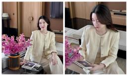 Hoa hậu Đỗ Mỹ Linh mặc kín bưng vẫn ăn trọn điểm 10 chất lượng vì nhan sắc sau sinh quá đỉnh