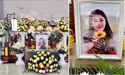 Những hình ảnh tang lễ đầu tiên của Châu Hải My bị rò rỉ