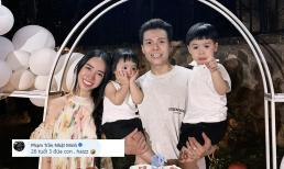 Thấy con gái mừng sinh nhật con rể hoành tráng, đại gia Minh Nhựa phán một câu tiết lộ tình trạng hôn nhân 