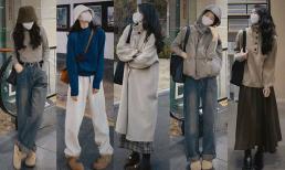 Đây là trang phục kiểu Hàn Quốc mà bạn có thể bắt chước để giảm tuổi tác, khiến đôi chân trông dài hơn