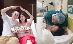 Ông xã Lê Âu Ngân Anh tiết lộ khó khăn trong ngày vợ vượt cạn: Phải rạch tầng sinh môn, thức ròng rã 3 đêm và bị nhiễm siêu vi 