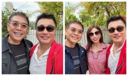 Lý Hùng - Lê Tuấn Anh hội ngộ tại Mỹ, phong độ nhan sắc của bộ đội tài tử màn ảnh Việt gây choáng