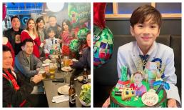 Thanh Thảo mừng sinh nhật con nuôi Jacky Minh Trí, nhóc tì càng lớn càng giống một người