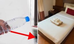 Kinh nghiệm 'bỏ túi' khi đi nhà nghỉ, khách sạn: Nên ném chai nước vào gầm giường!