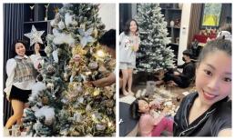Hồng Đăng nhá ảnh không gian biệt thự trang trí Giáng sinh, đúng lộng lẫy và 'đậm mùi tiền'