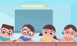 Con tôi bị cận thị thì ngồi hàng đầu hay hàng dưới trong lớp học tốt hơn? 