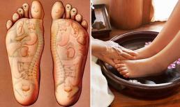 Ngâm chân với thứ nước này 15 phút mỗi tối giúp tuần hoàn máu, ngủ ngon, tăng 10 năm tuổi thọ