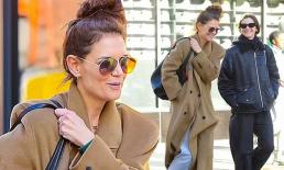 Katie Holmes xuống phố với khuôn mặt lão hóa như bà lão sau khi chồng cũ Tom Cruise có tình mới?