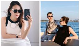 Phương Oanh khoe nhan sắc mẹ bầu xinh đẹp, được Shark Bình yêu chiều thế này