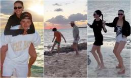 Victoria Beckham tung tăng khiêu vũ cùng con dâu Nicola Peltz trong kỳ nghỉ ở Bahamas