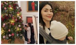 Tăng Thanh Hà thoải mái khoe trọn dung mạo con trai thứ ba, cách dạy con mới đáng nể