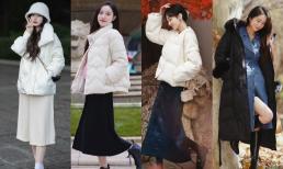 Đã có ai nói với bạn rằng 'áo khoác + váy' hóa ra lại đẹp, dịu dàng và thanh lịch đến thế chưa?