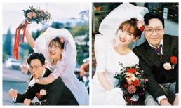 Hari Won tung bộ ảnh cưới thập niên 90 cực chất, Trấn Thành còn làm điều đặc biệt này kỉ niệm 7 năm ngày cưới
