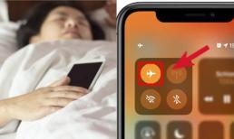 Hai việc người dùng điện thoại cần làm trước khi đi ngủ để giảm bức xạ 