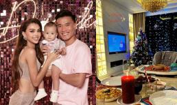 Bà xã thủ môn Bùi Tiến Dũng khoe không gian sống hiện tại, hóa ra vẫn chưa chuyển về nhà mới? 